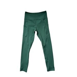 Zyia Active Light And Tight Green High-Waisted Pocket Leggings Size 4